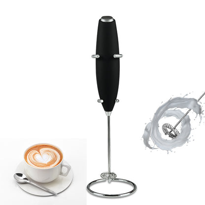 Mousseur à lait portable pour café (machine à mousse), fouet électrique, mélangeur de boissons